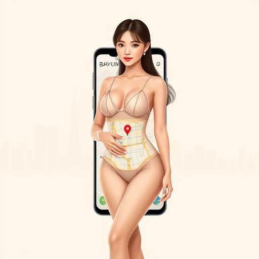 手机地图导航在广州白云区寻找地点
