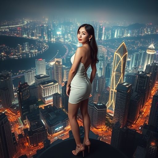 深圳繁华夜景展示