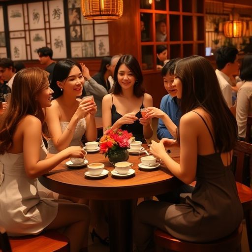 茶友们欢聚一堂