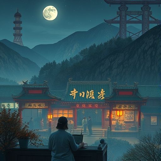 茶饮与音乐会场景