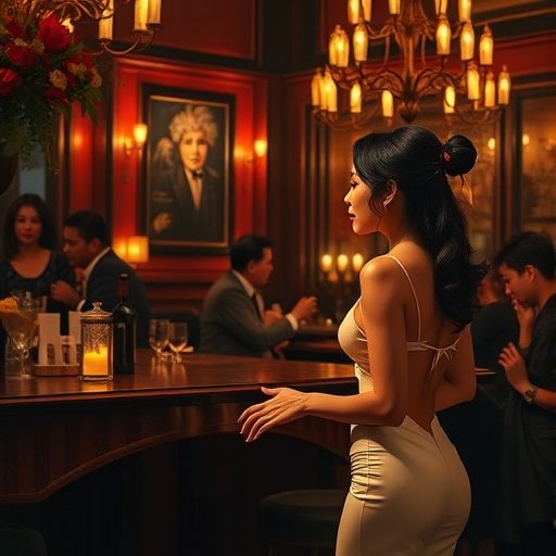 夜场沟通互动的精彩瞬间