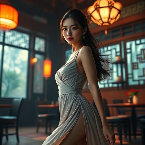 茶肆沉浸式表演场景