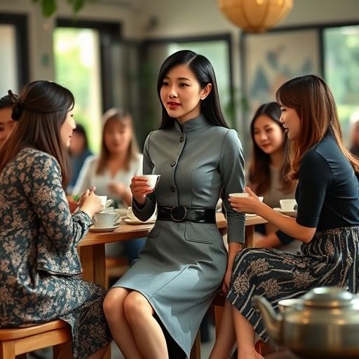 茶友们畅聊茶事