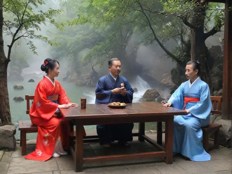 高端桑拿会所内部休息区
