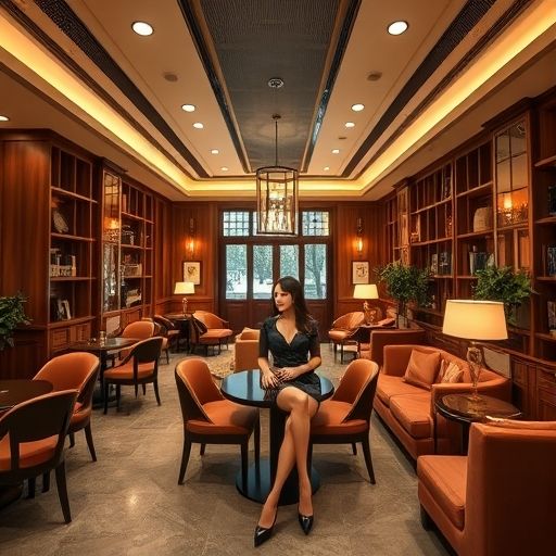 深圳龙华一家温馨舒适的休闲茶社内部