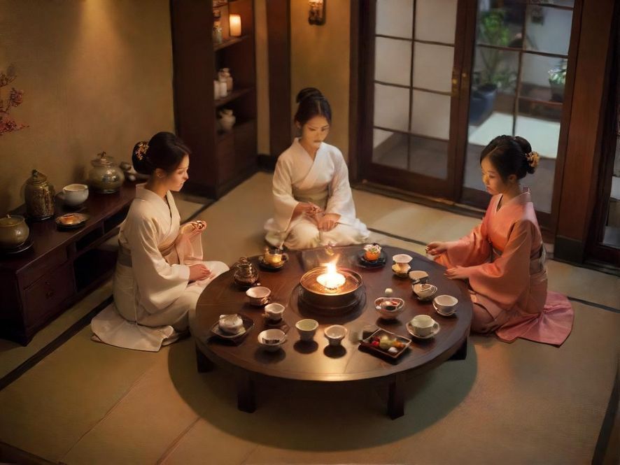 天河qm小雅茶艺场景展示