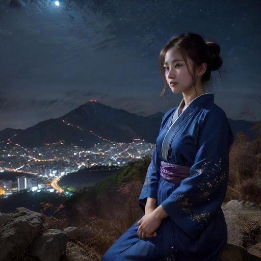 佛山禅城区夜生活的街头场景