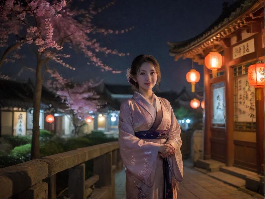 城市夜景中的璀璨灯火，象征着都市的无限魅力与夜生活的精彩。