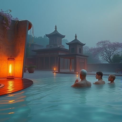 舒适私密的SPA包间