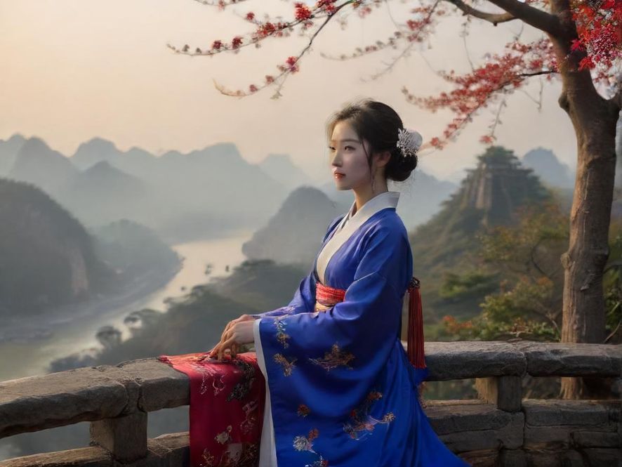 柔和光线下的放松场景