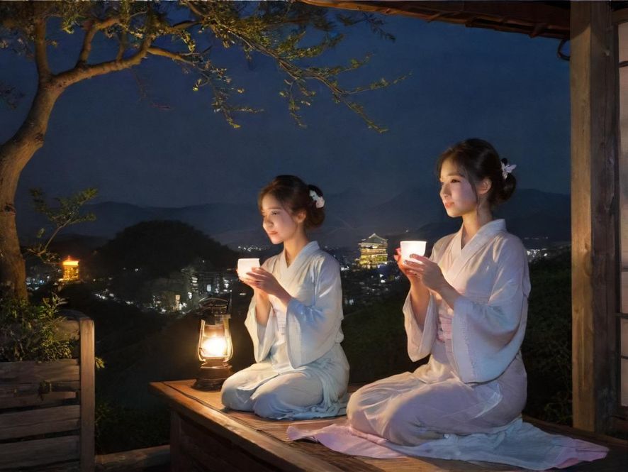 市桥夜场会所的温馨茶室
