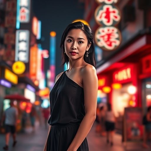 增城夜市街景