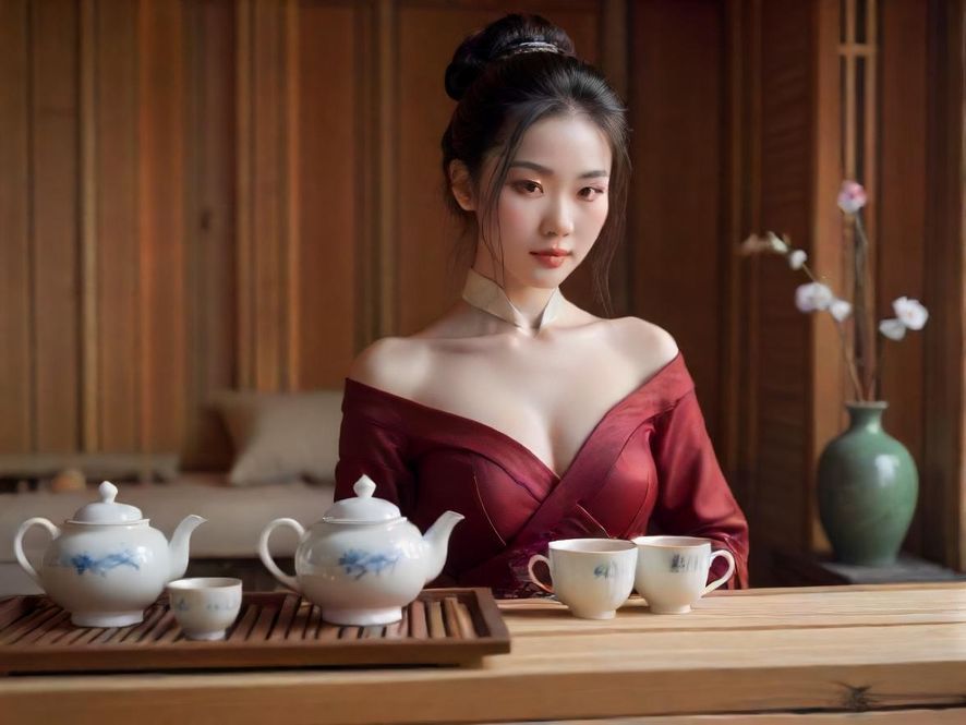 广州蒲友饮茶细节