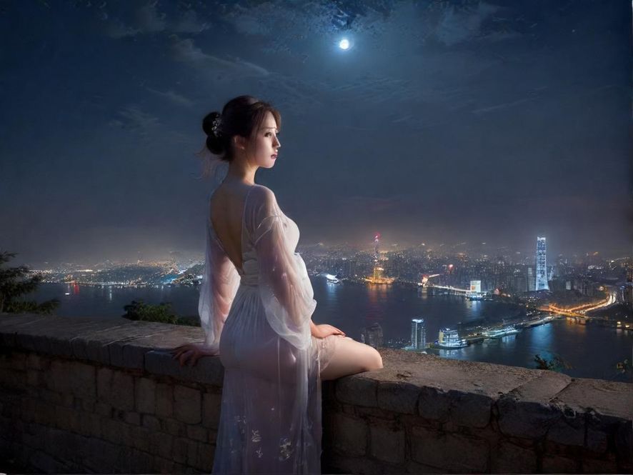 蓬安夜场桑拿会所夜景效果