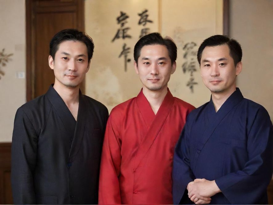 一位男士正舒适地坐着，神情放松，享受着私人会所内奢华而宁静的氛围，光线柔和，背景虚化，突出人物的惬意。
