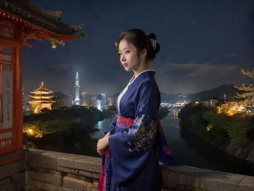 广州繁华夜景