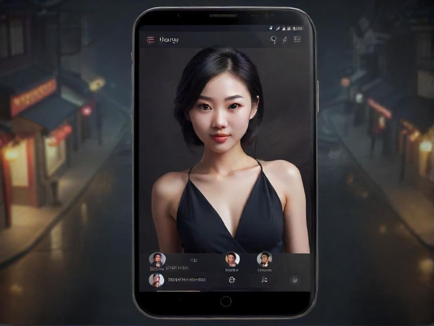 同城社区用户在手机上交流分享信息