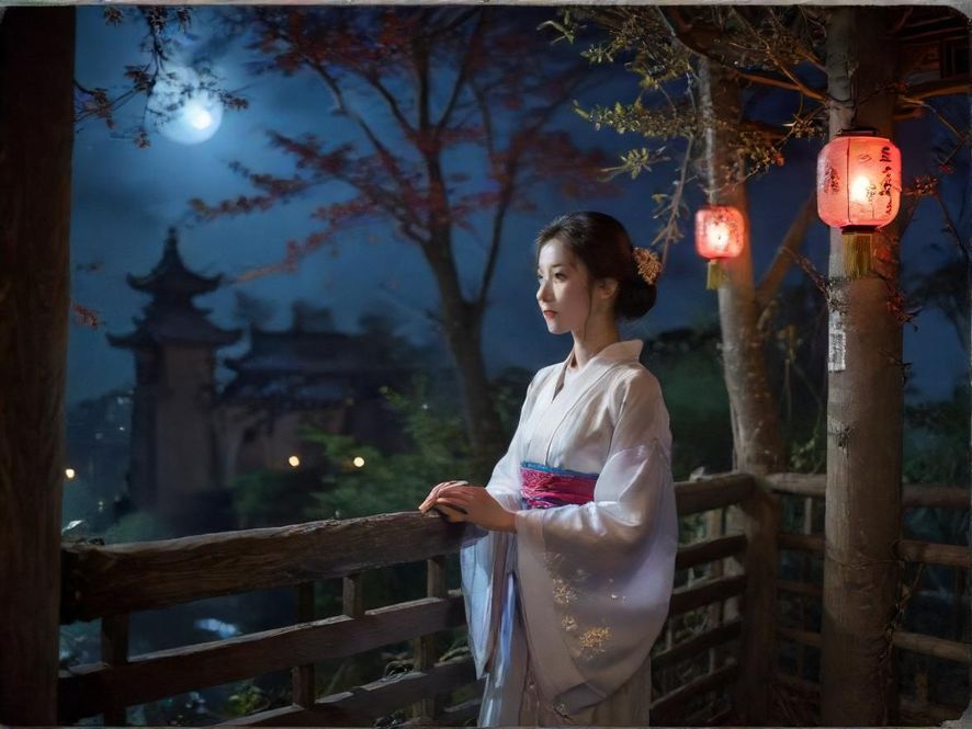沙井夜色下的休闲场所