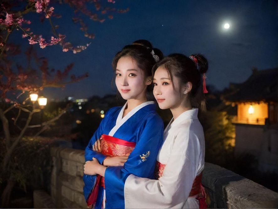 广州天河璀璨夜景