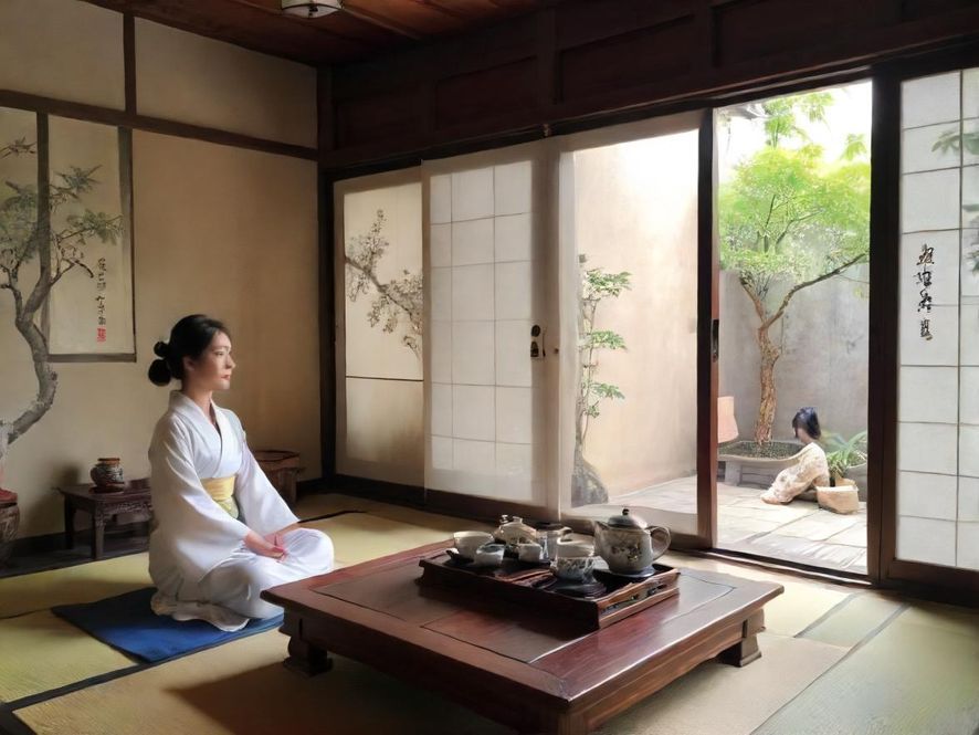 深圳高端喝茶会所室内场景