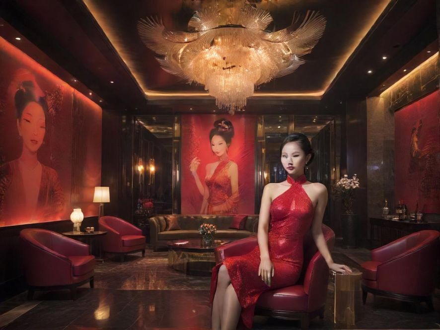 深圳夜场会所豪华大厅一览