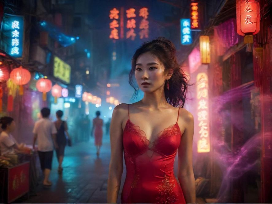 图片：广州夜场入口