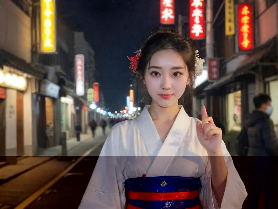 城市夜场会所夜景展示
