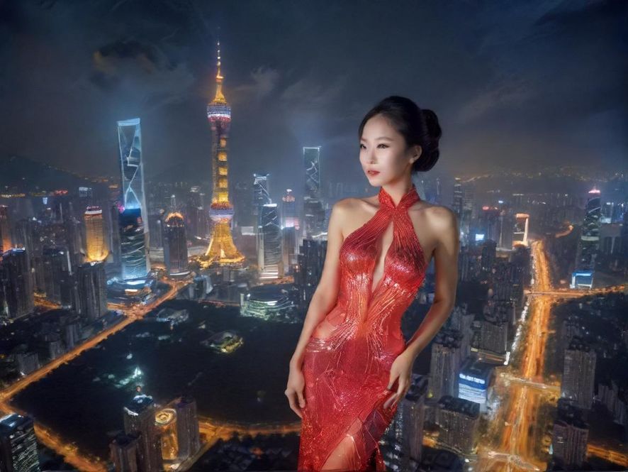 深圳璀璨夜景