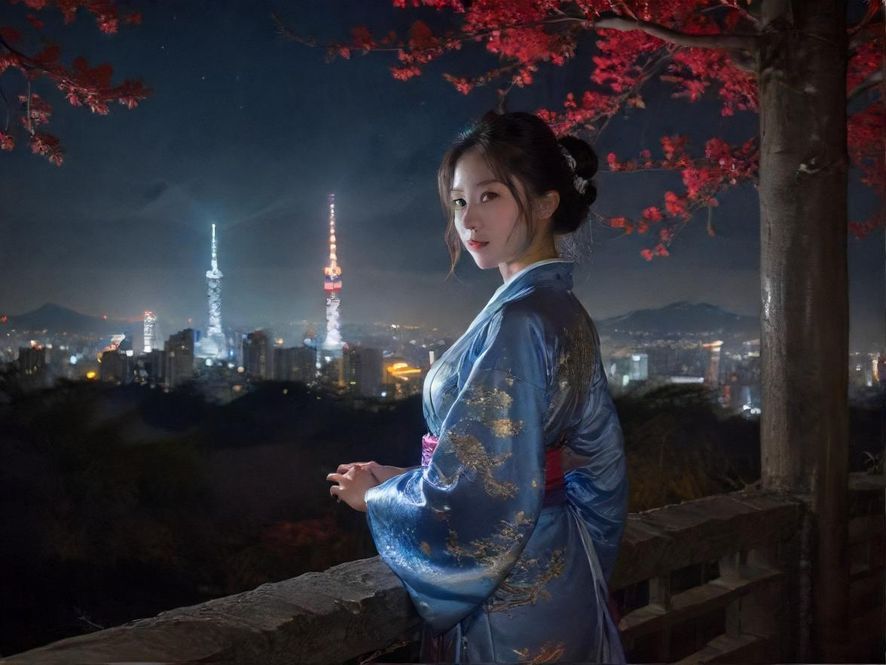 深圳龙华夜景，暗示放松休闲去处