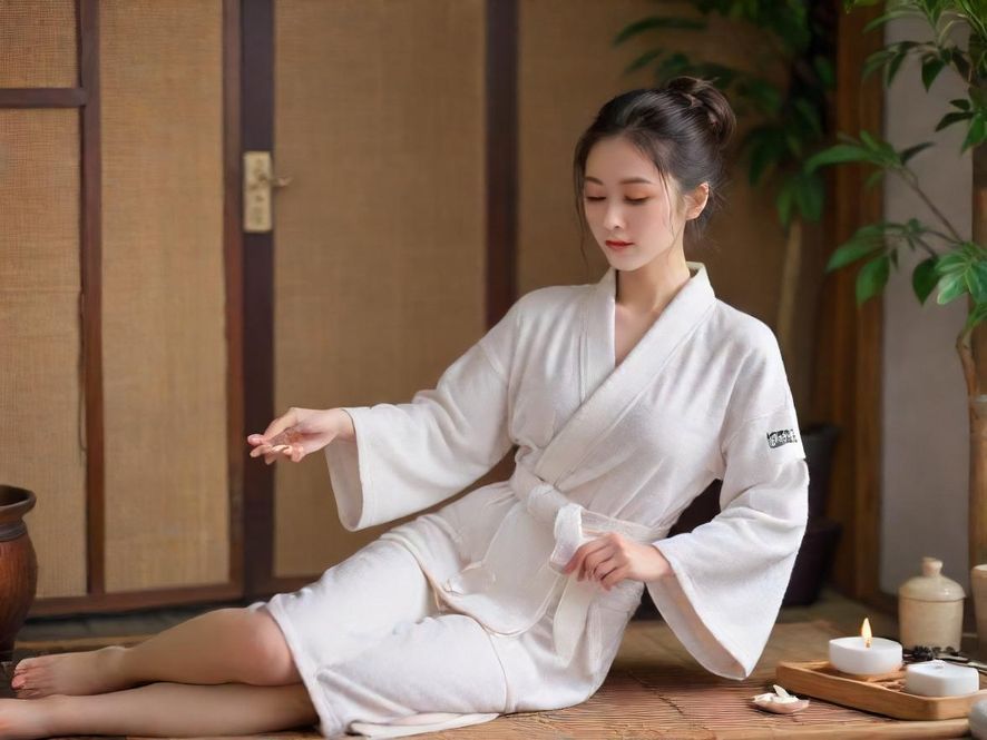 在深圳私享空间中，一位女士沉浸在定制化的尊贵服务中
