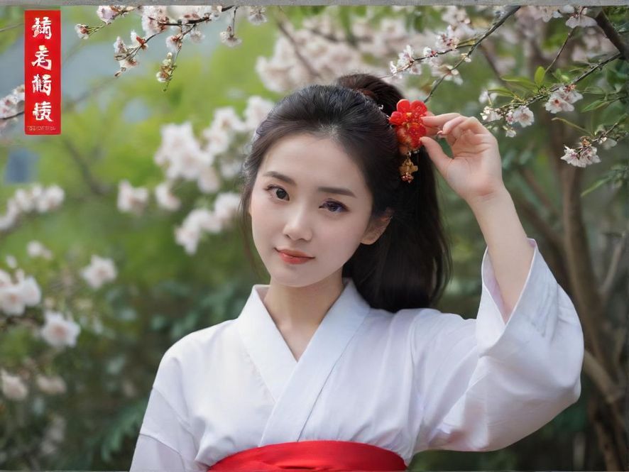 一位面带微笑的女性，在柔和灯光下享受着独处的宁静时刻，眼神中带着一丝期待